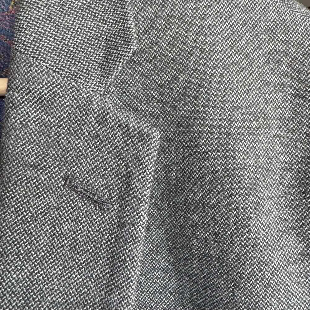Alexandre London England Blazer 44R Grey Cotton Regular Fit Sport Coat Jacket‎